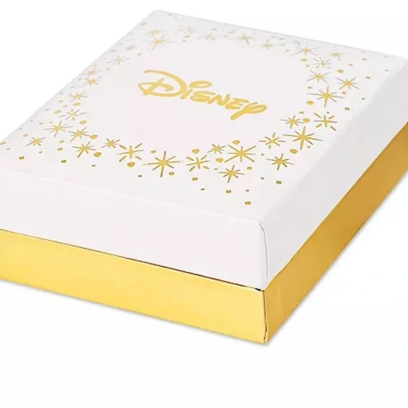 DISNEY. Crystal Mickey Mouse Pendant Necklace in 18K Gold Plated Sterling, 18” - Picture 5 of 7